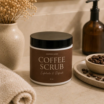 Coffee Scrub Junipers Haven Skincare