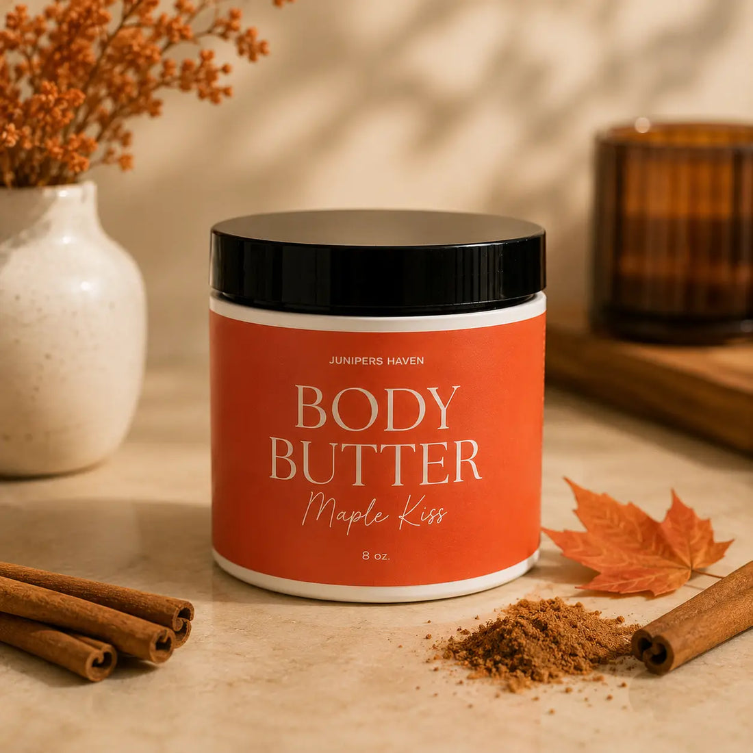 Maple Kiss Whipped  Body Butter Junipers Haven Skincare